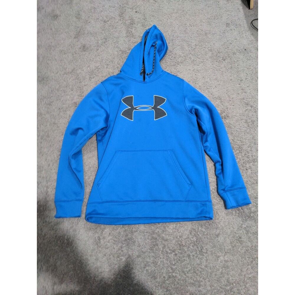 Under Armour Men's Hoodie Big Logo 1357085 Pullover Hooded Sweatshirt small